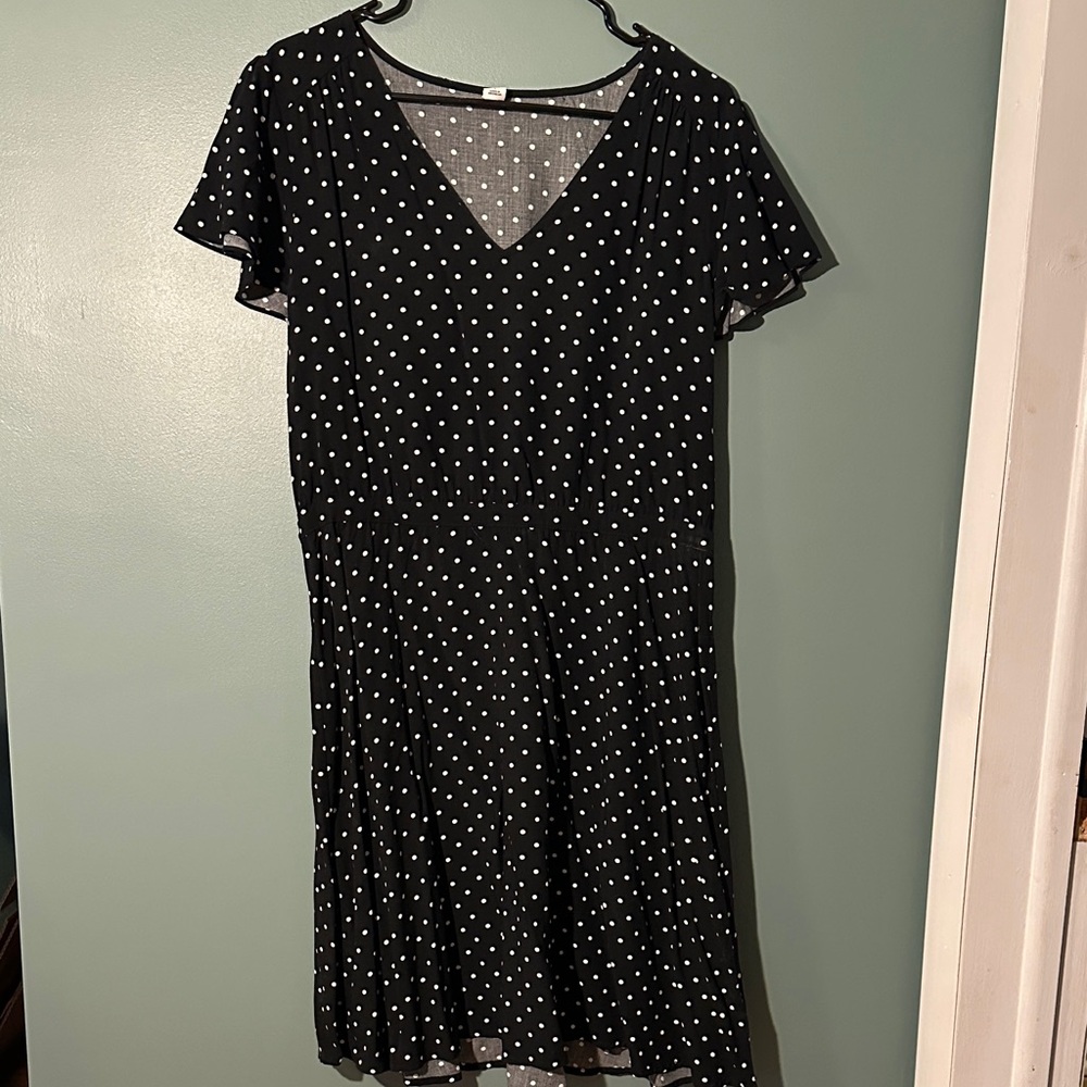 BOGO Black Polka Dot Dress